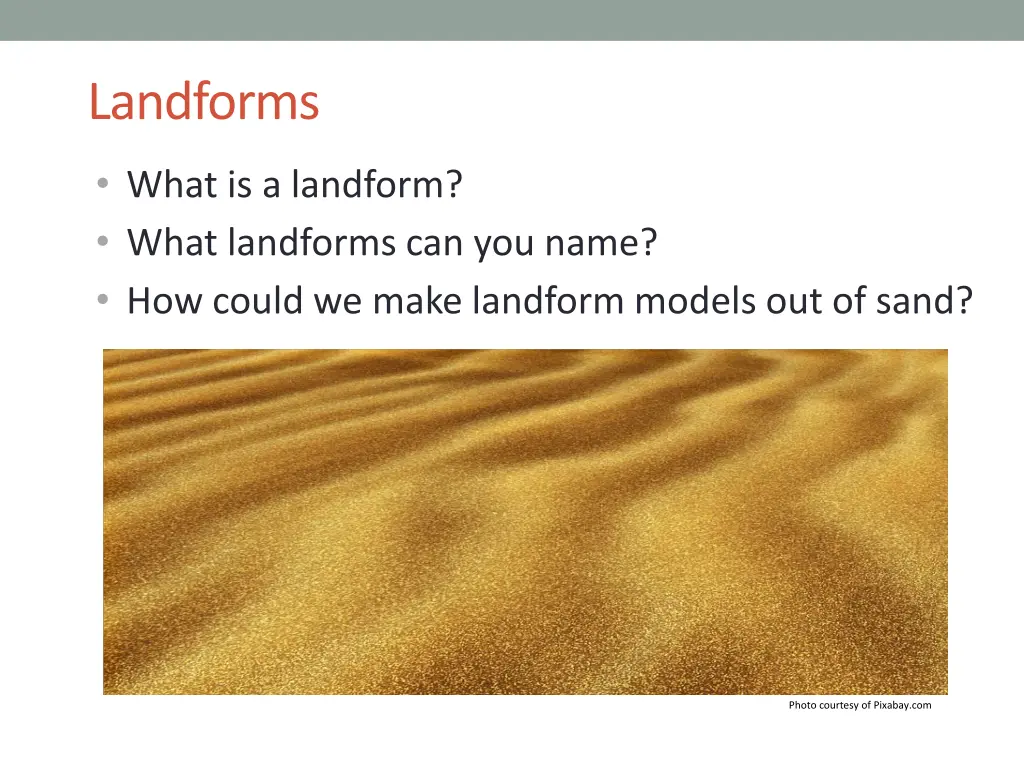 landforms