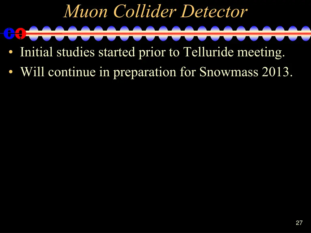 muon collider detector