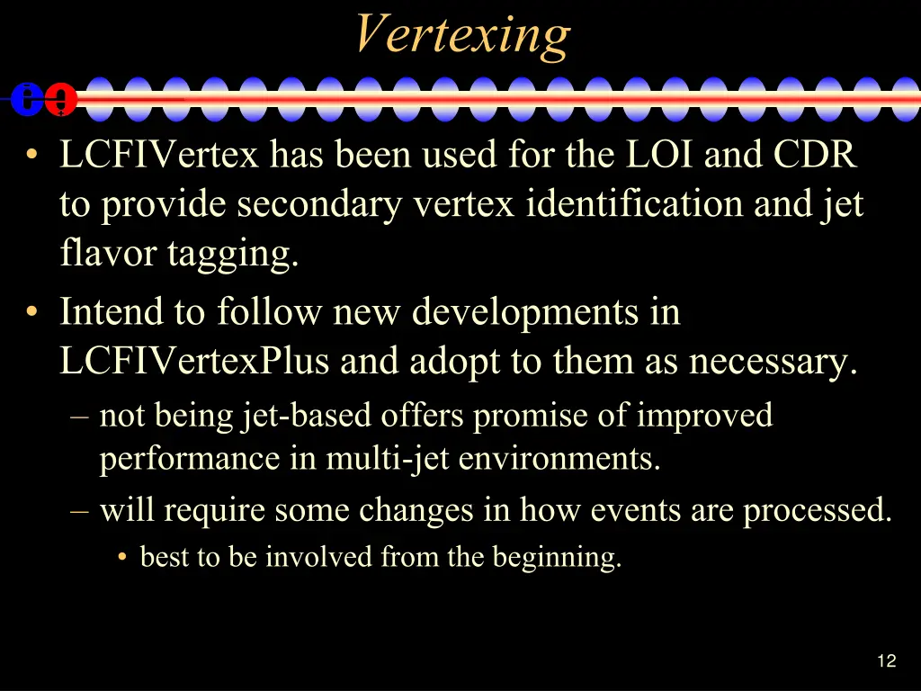 vertexing