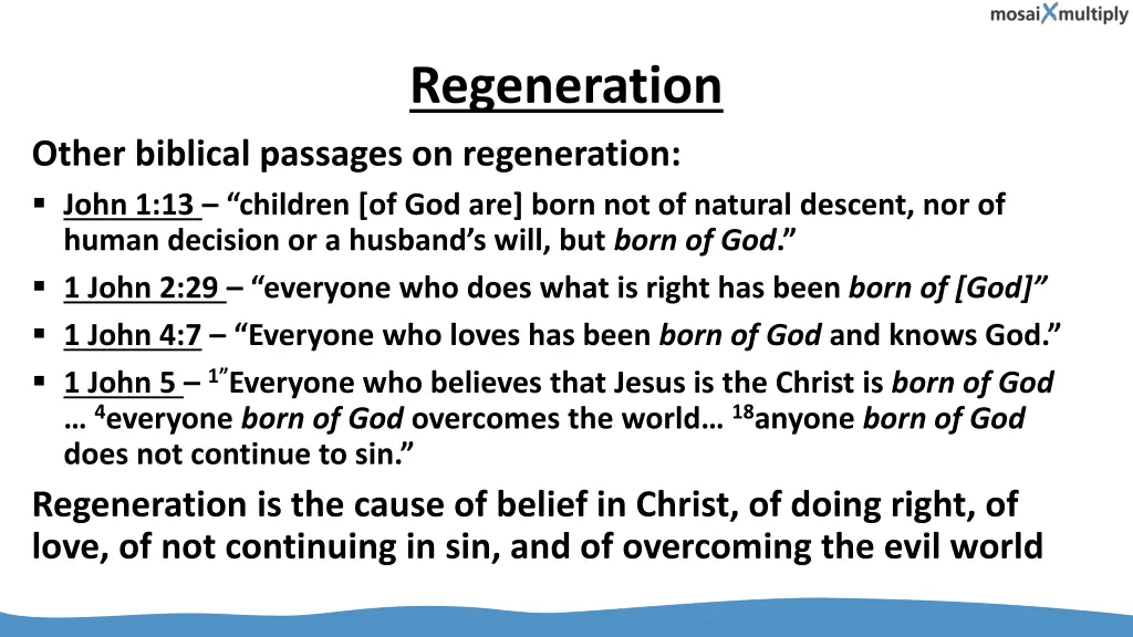 regeneration 1
