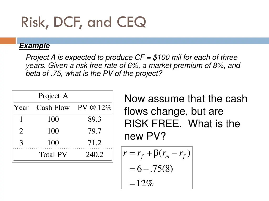 risk dcf and ceq 4