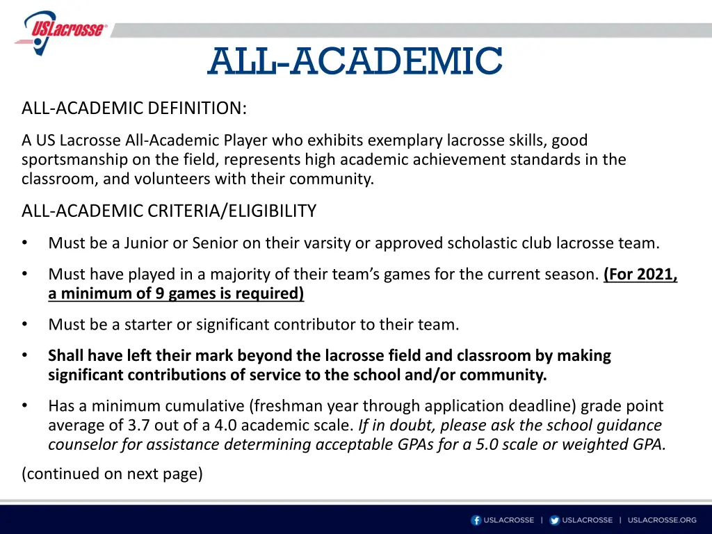 all academic