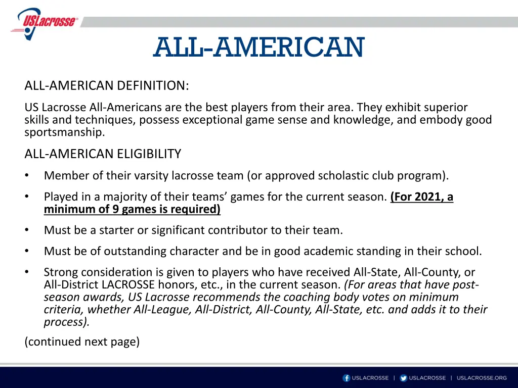 all american