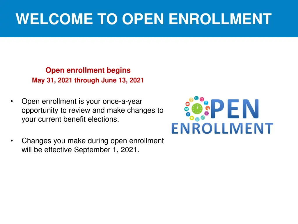 welcome to open enrollment