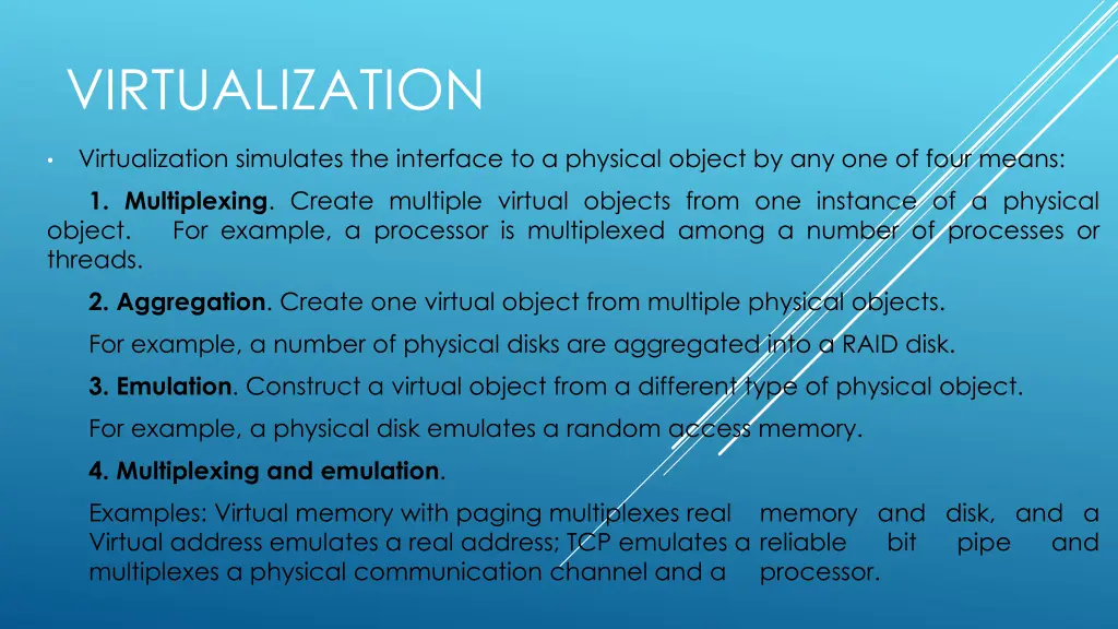 virtualization