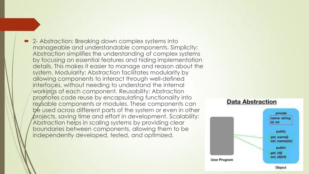 2 abstraction breaking down complex systems into
