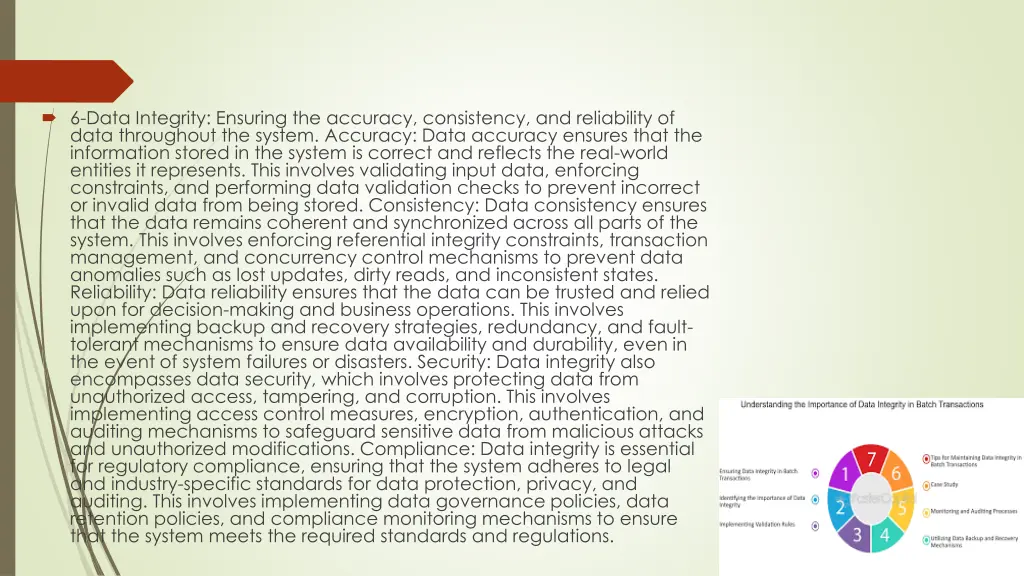6 data integrity ensuring the accuracy