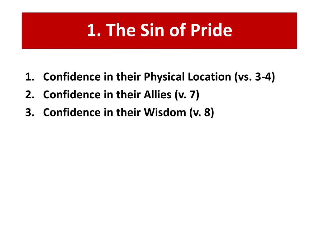 1 the sin of pride 4