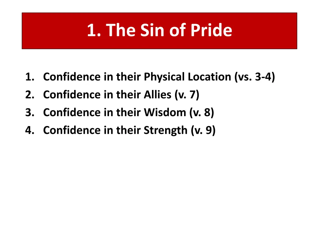 1 the sin of pride 5