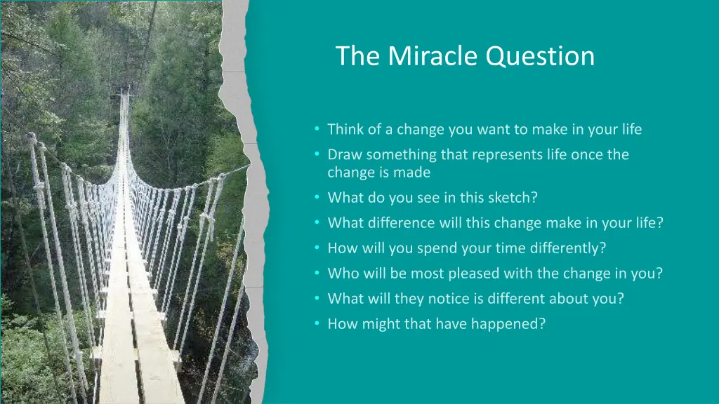 the miracle question