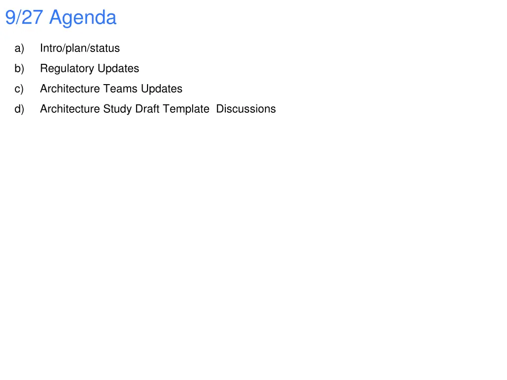 9 27 agenda