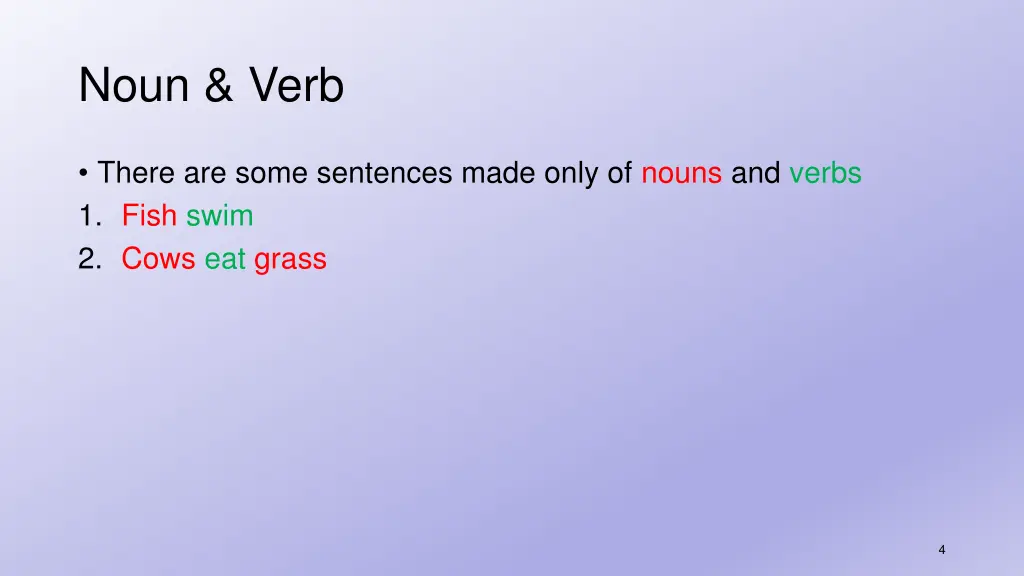 noun verb 1