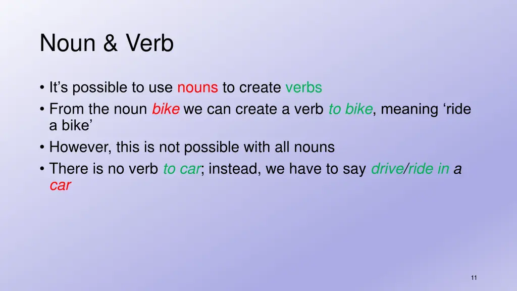 noun verb 7