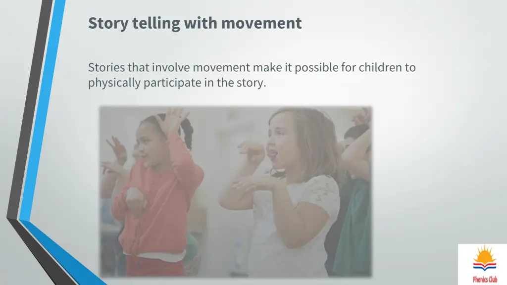 story telling with movement
