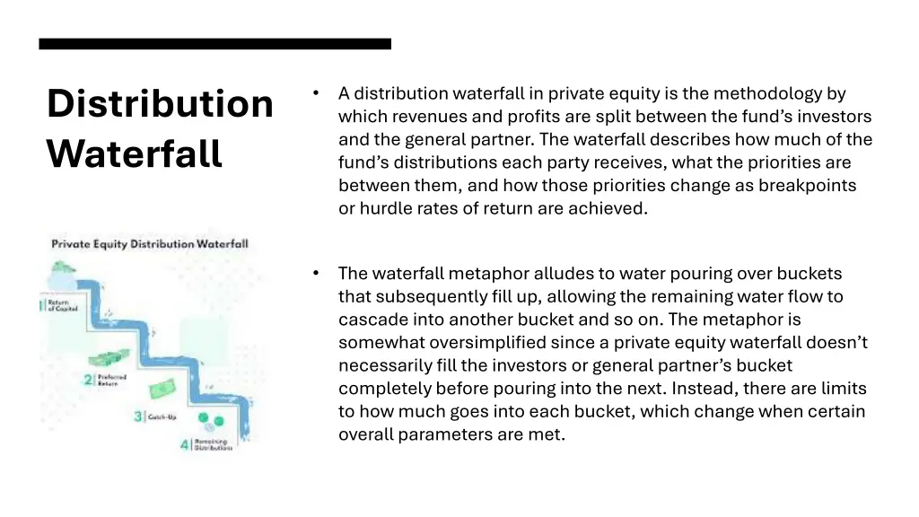 distribution waterfall