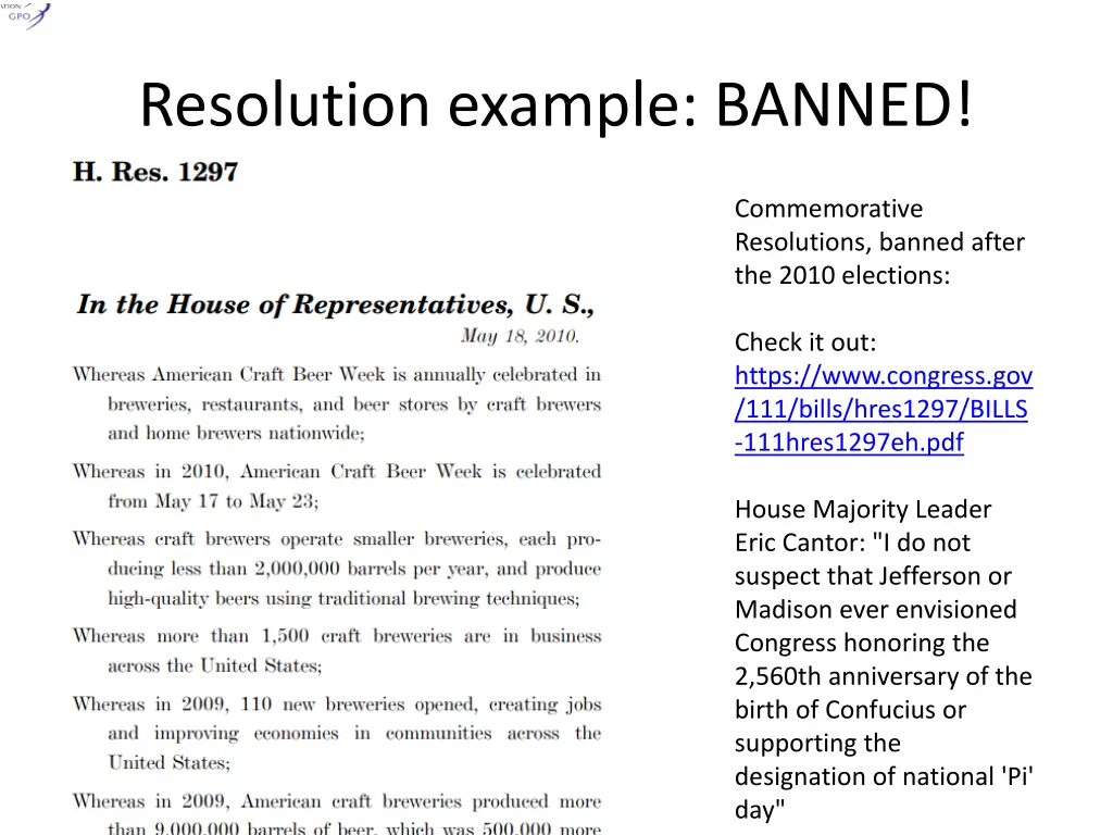 resolution example banned