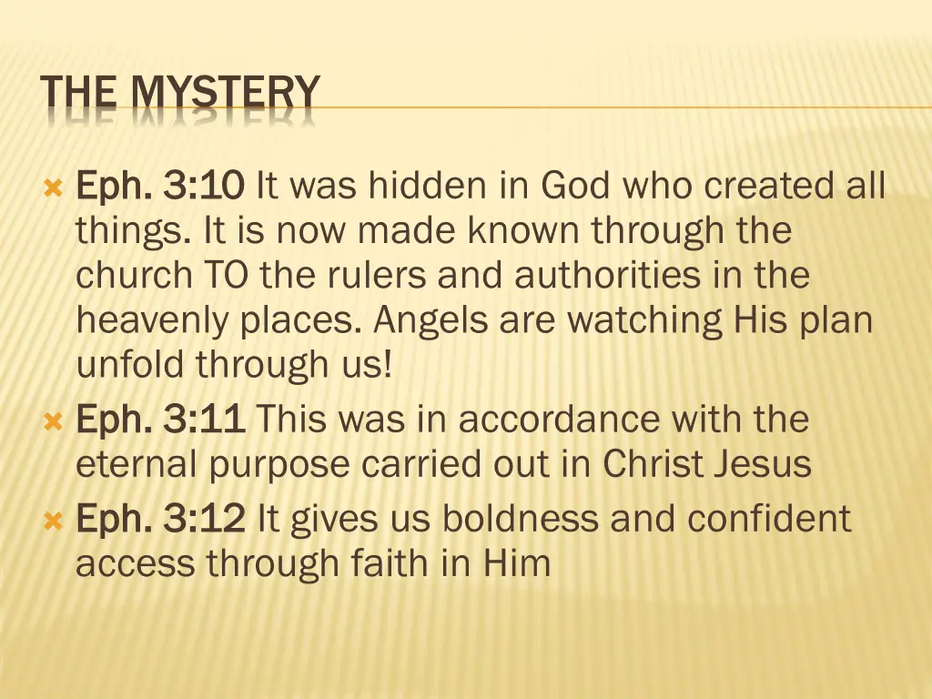 the mystery 1