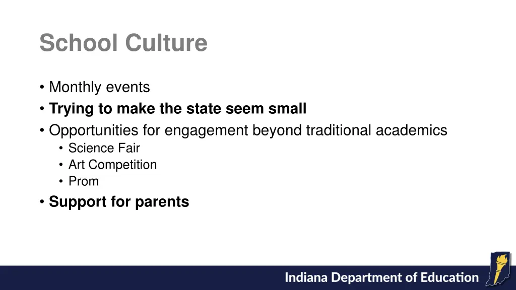 school culture