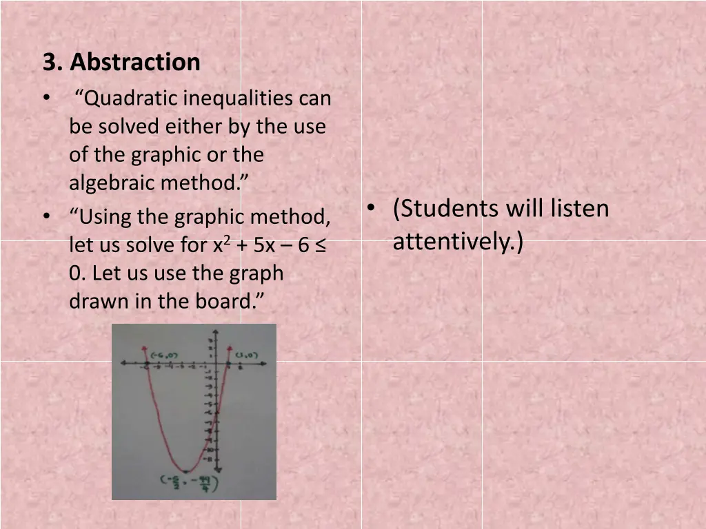 3 abstraction quadratic inequalities