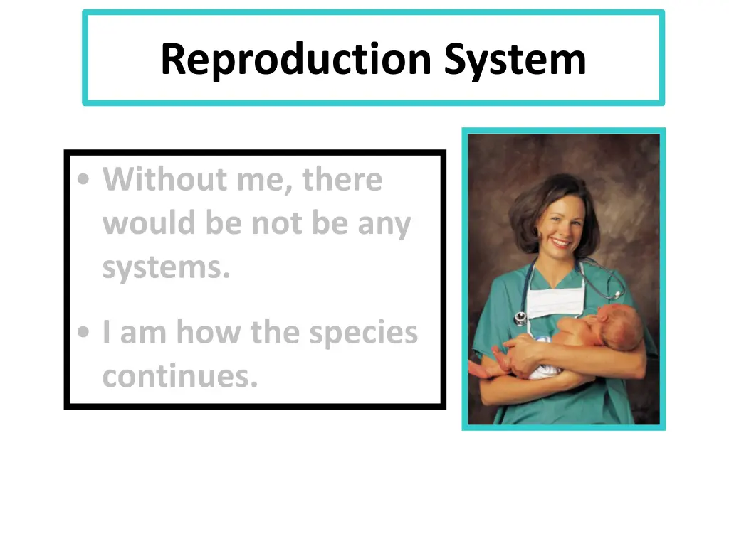 reproduction system