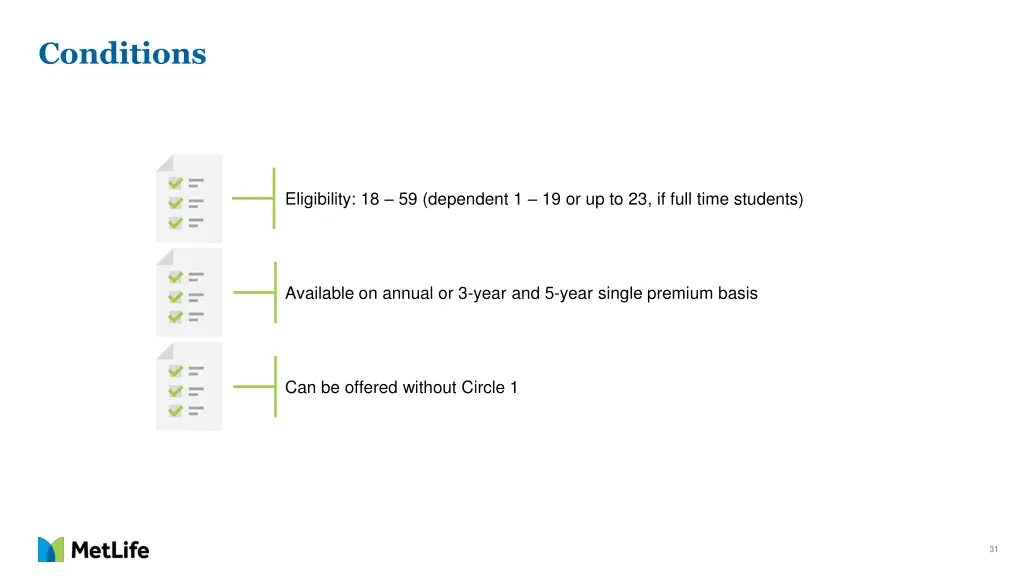 conditions 3