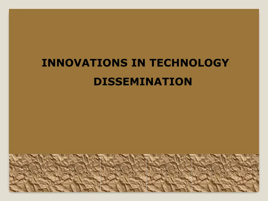innovations in technology
