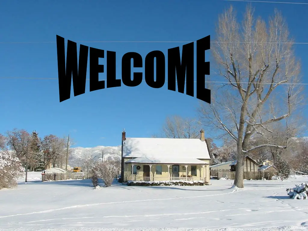 welcome