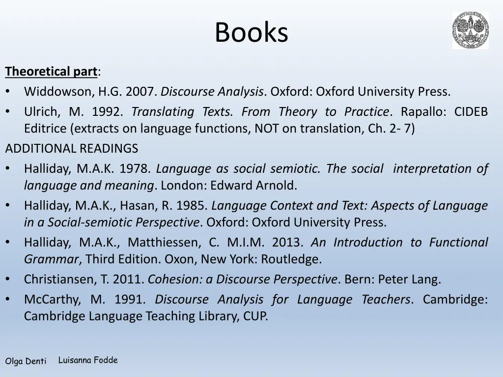 books 1