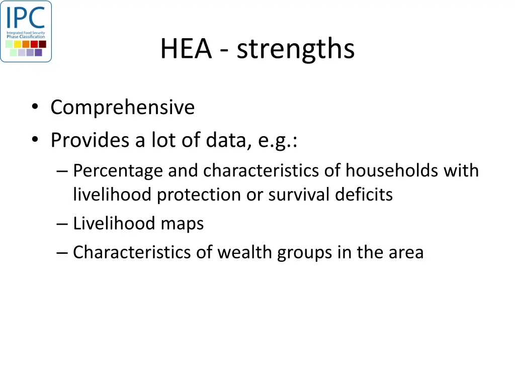 hea strengths