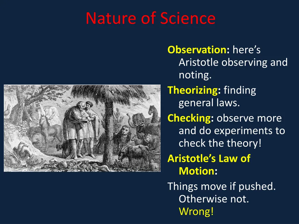 nature of science