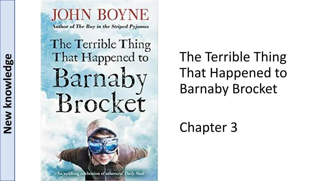 the terrible thing that happened to barnaby