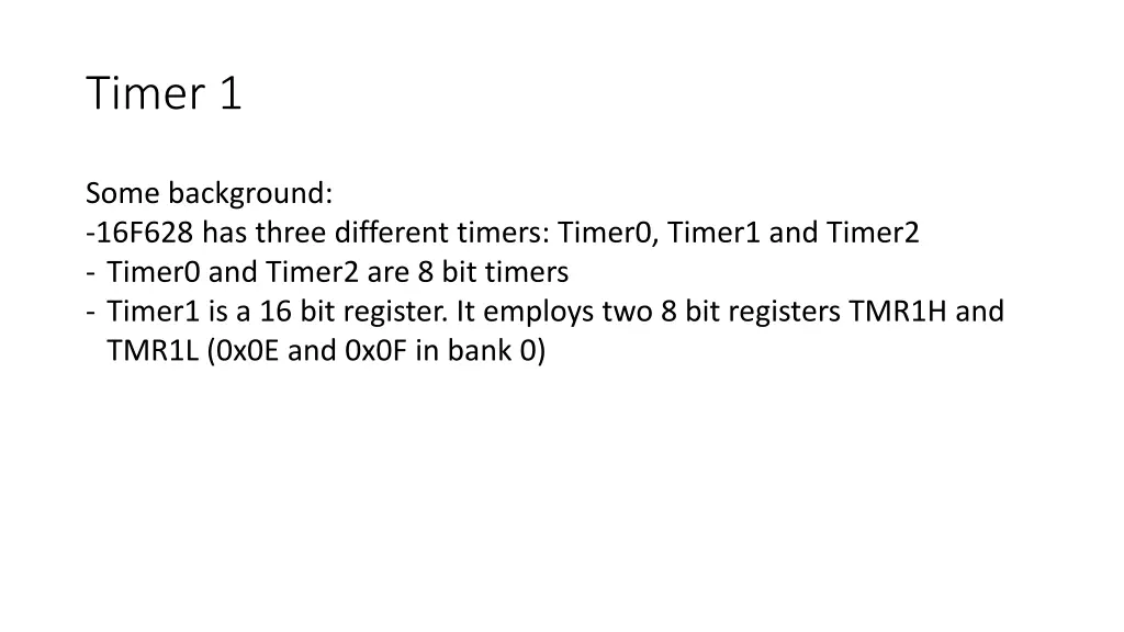 timer 1 1