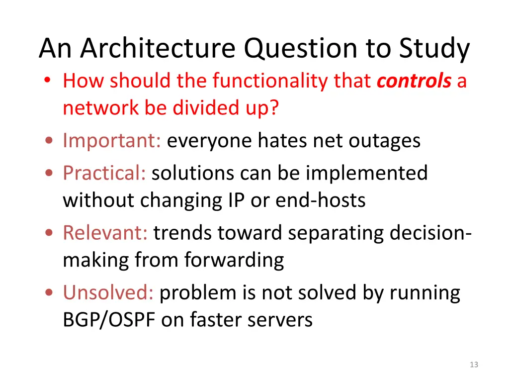an architecture question to study how should