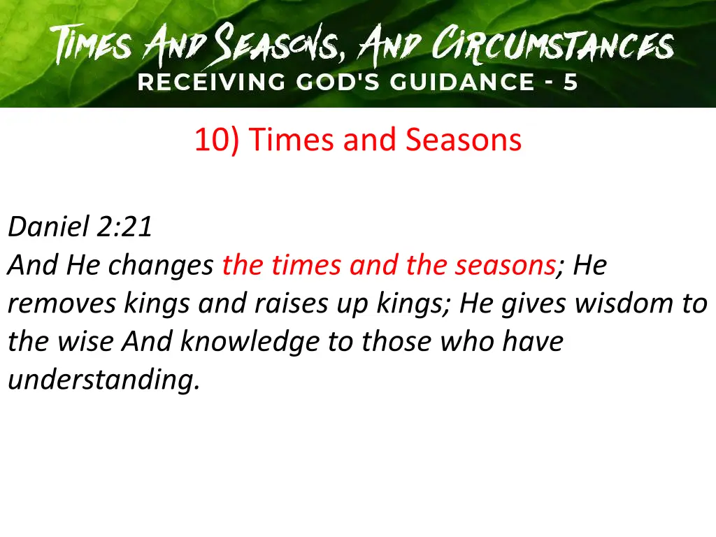 10 times and seasons 1