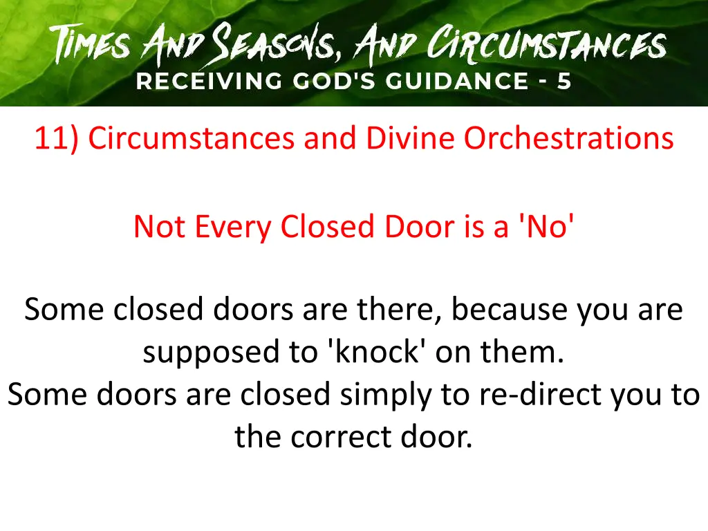 11 circumstances and divine orchestrations 4