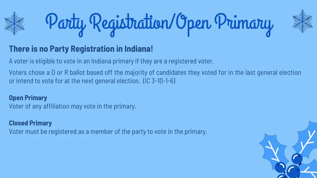 party registration open primary