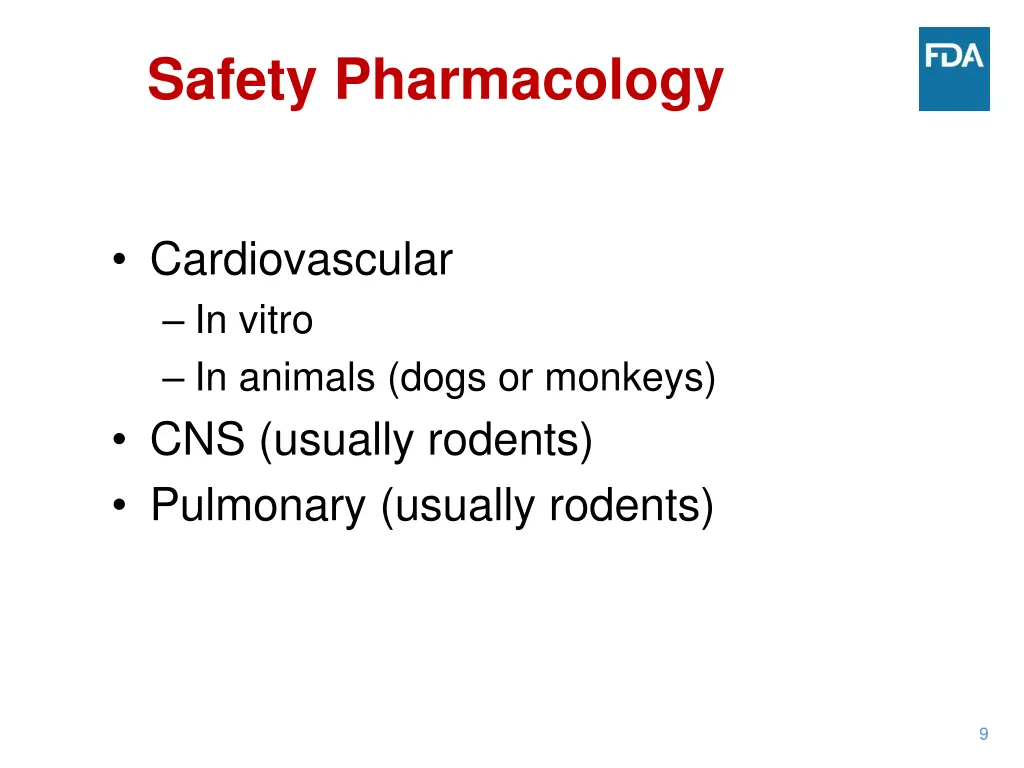 safety pharmacology 1