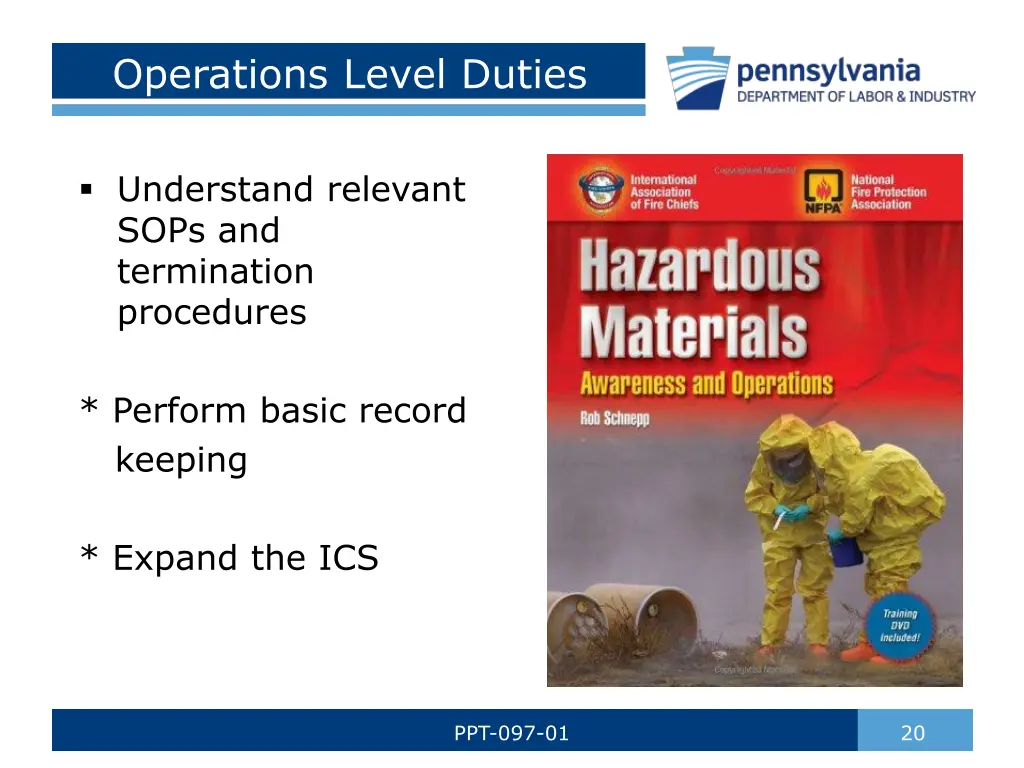 operations level duties 1