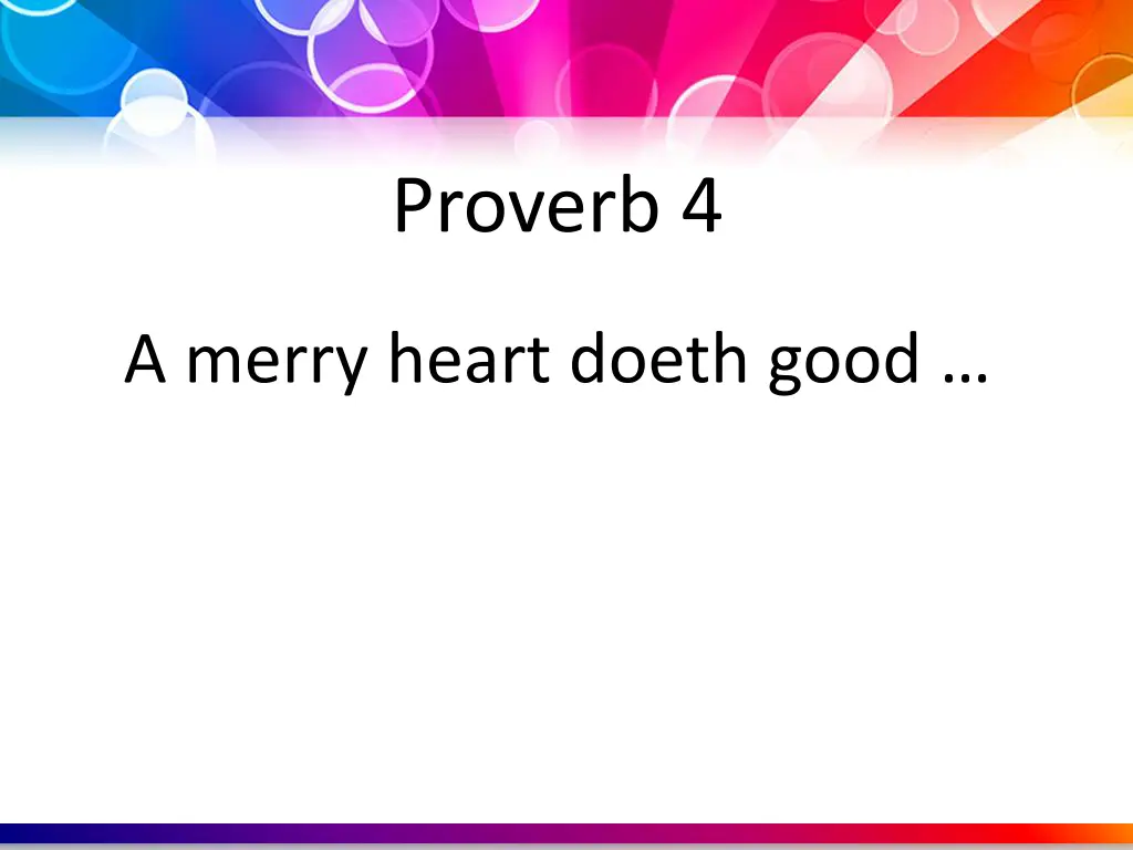 proverb 4