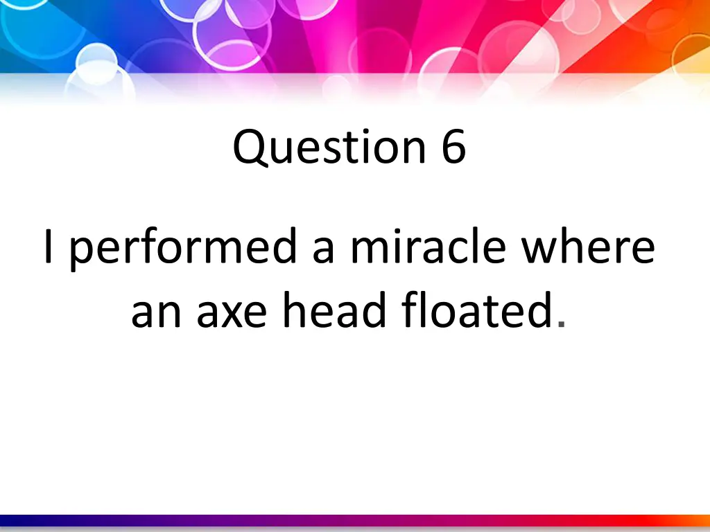 question 6