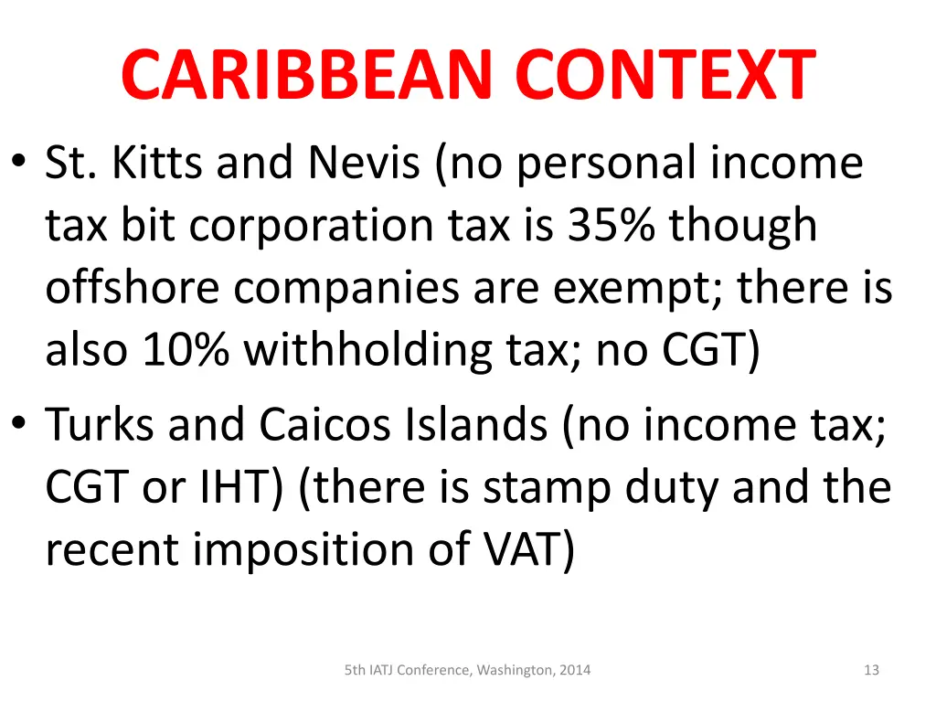 caribbean context st kitts and nevis no personal