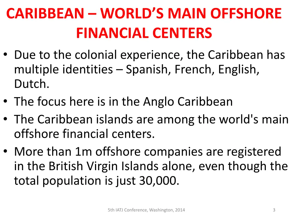 caribbean world s main offshore financial centers