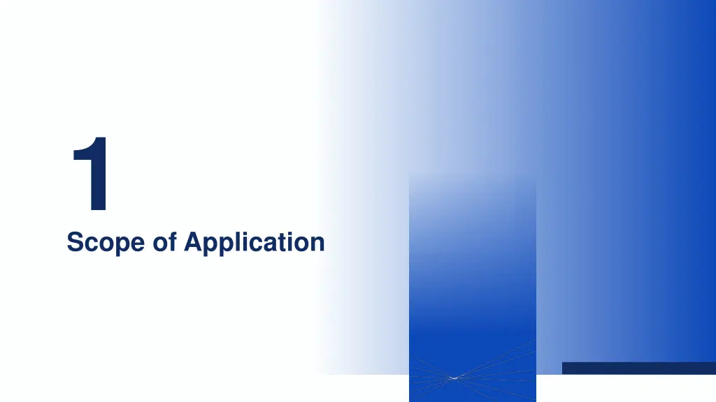 1 scope of application