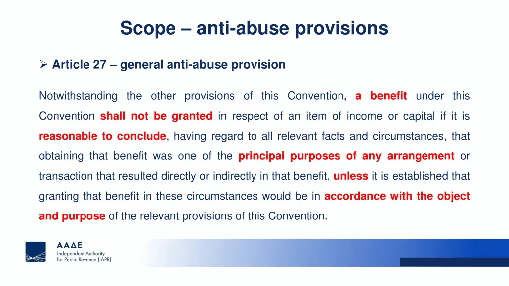 scope anti abuse provisions 1