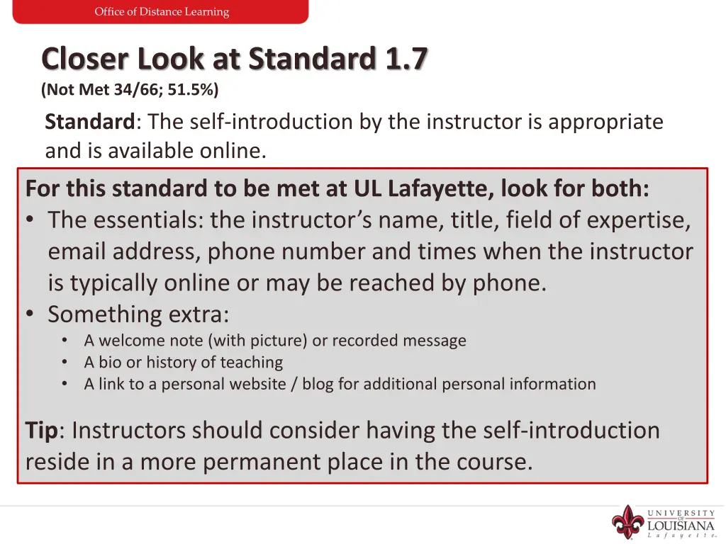 office of distance learning 5