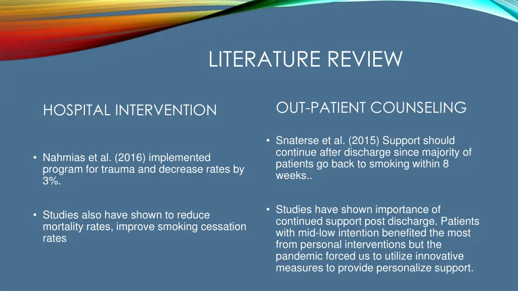literature review