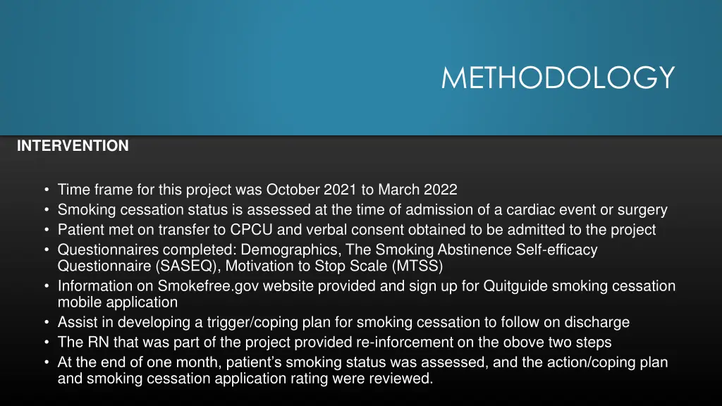 methodology