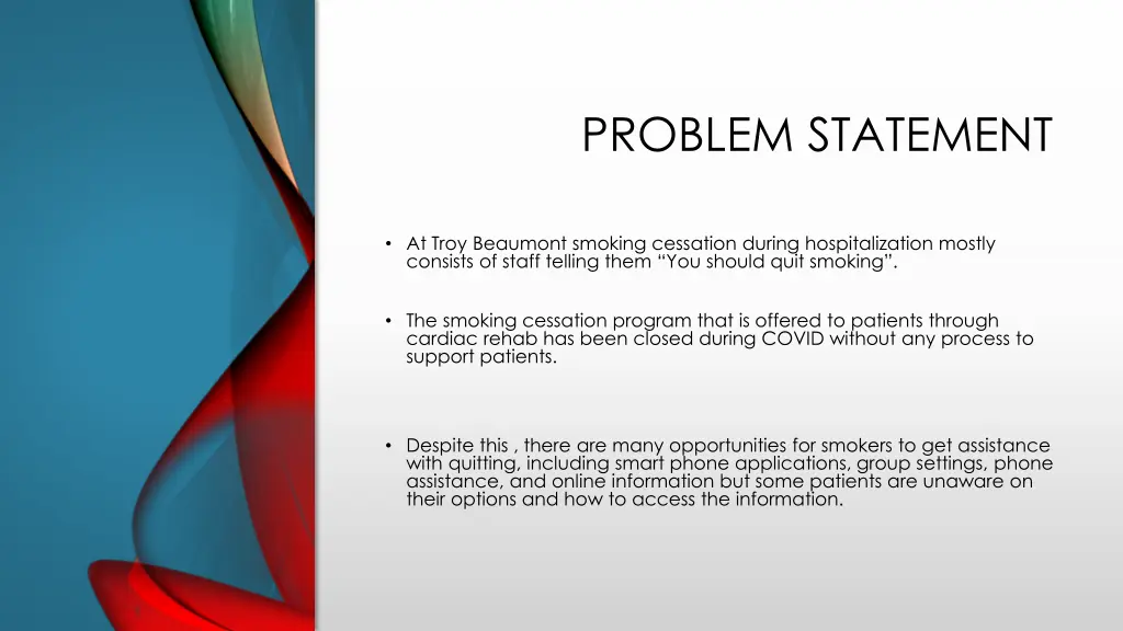 problem statement