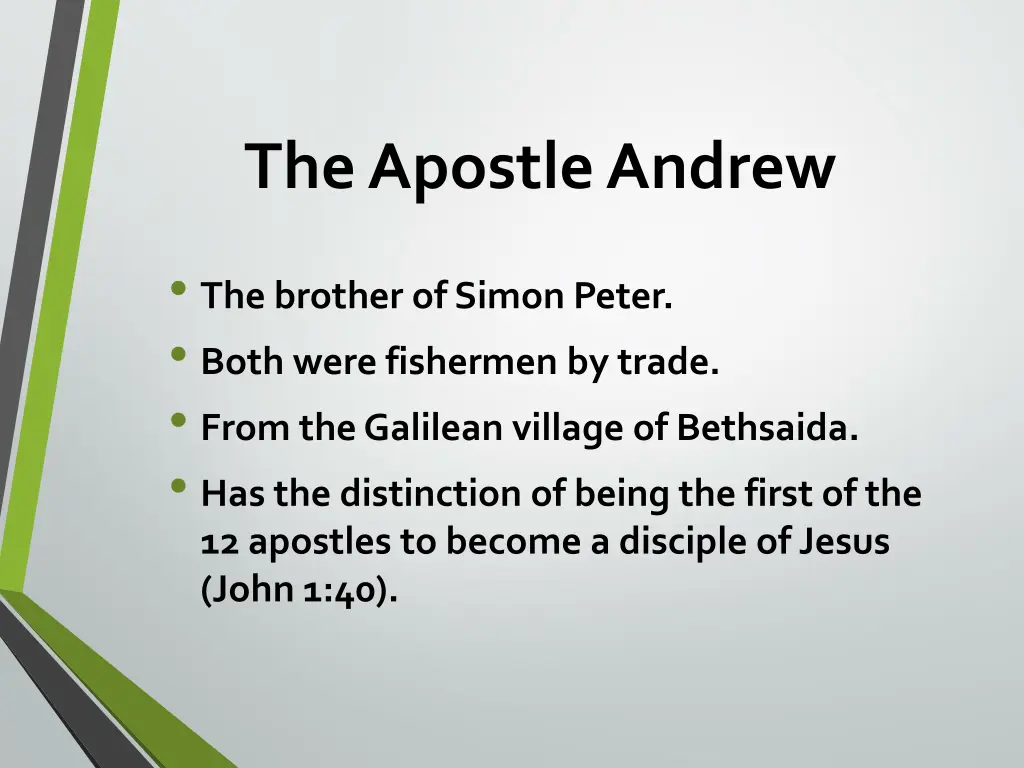 the apostle andrew