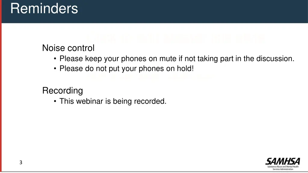 reminders